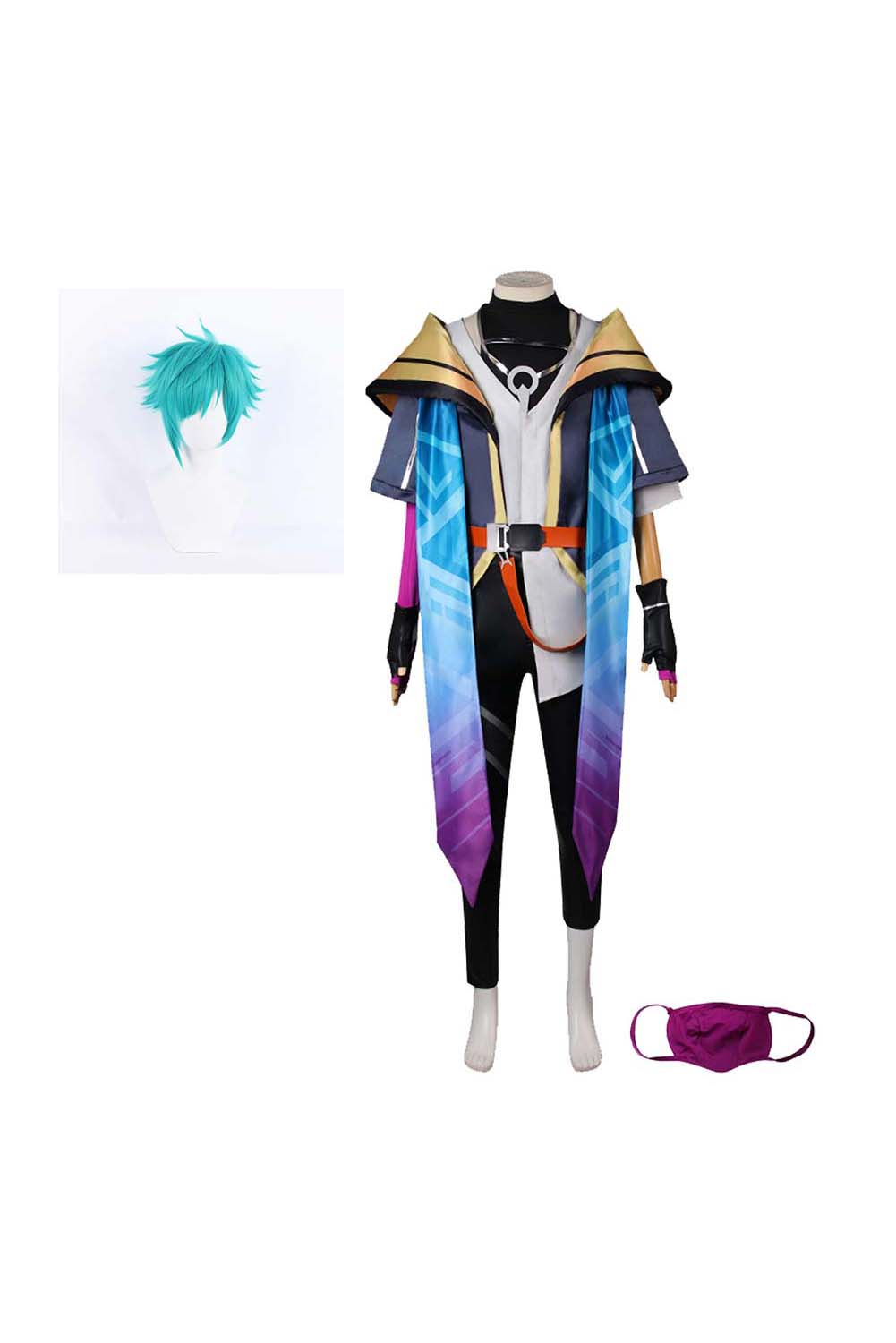 Game League of Legends Heartsteel Aphelios Outfits Halloween Carnival Suit Cosplay Costume