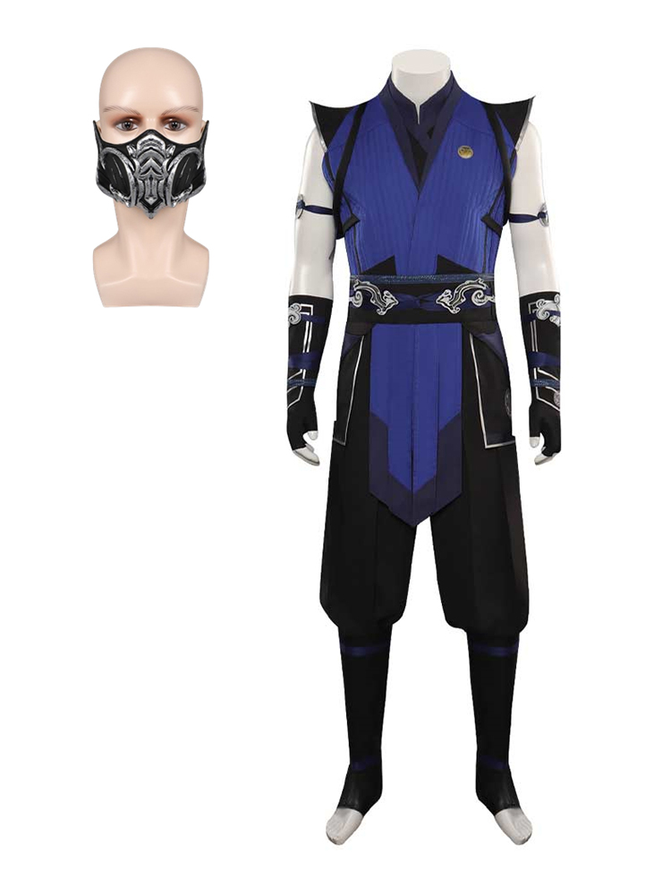 Game Mortal Kombat Sub-Zero Outfits Halloween Carnival Suit Cosplay Costume