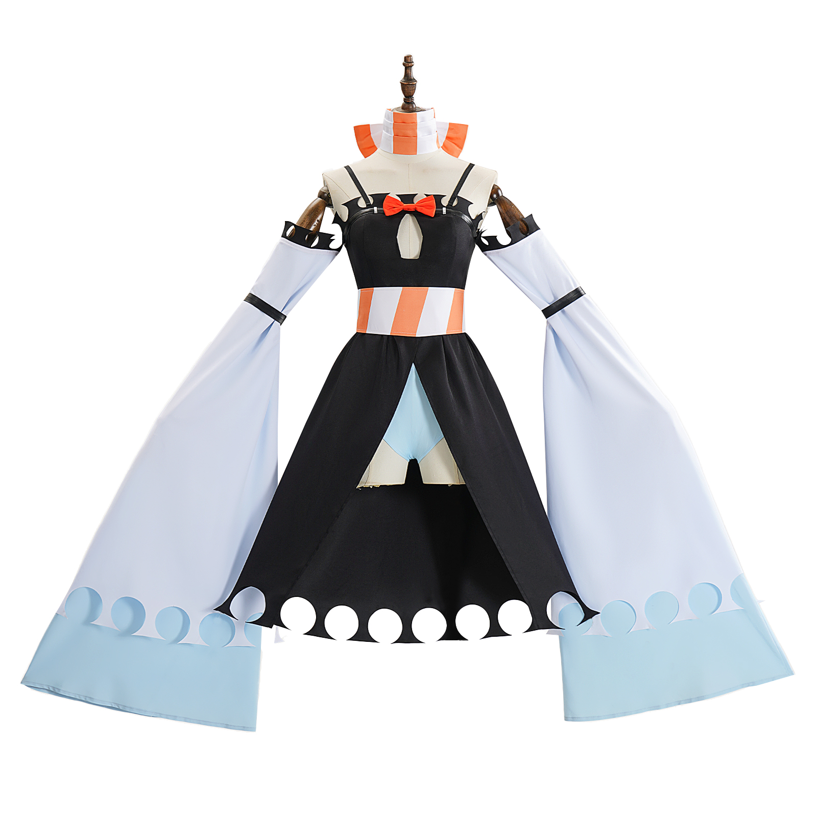 Gachiakuta  Amo Women Black Outfit Halloween Carnival Cosplay Costume