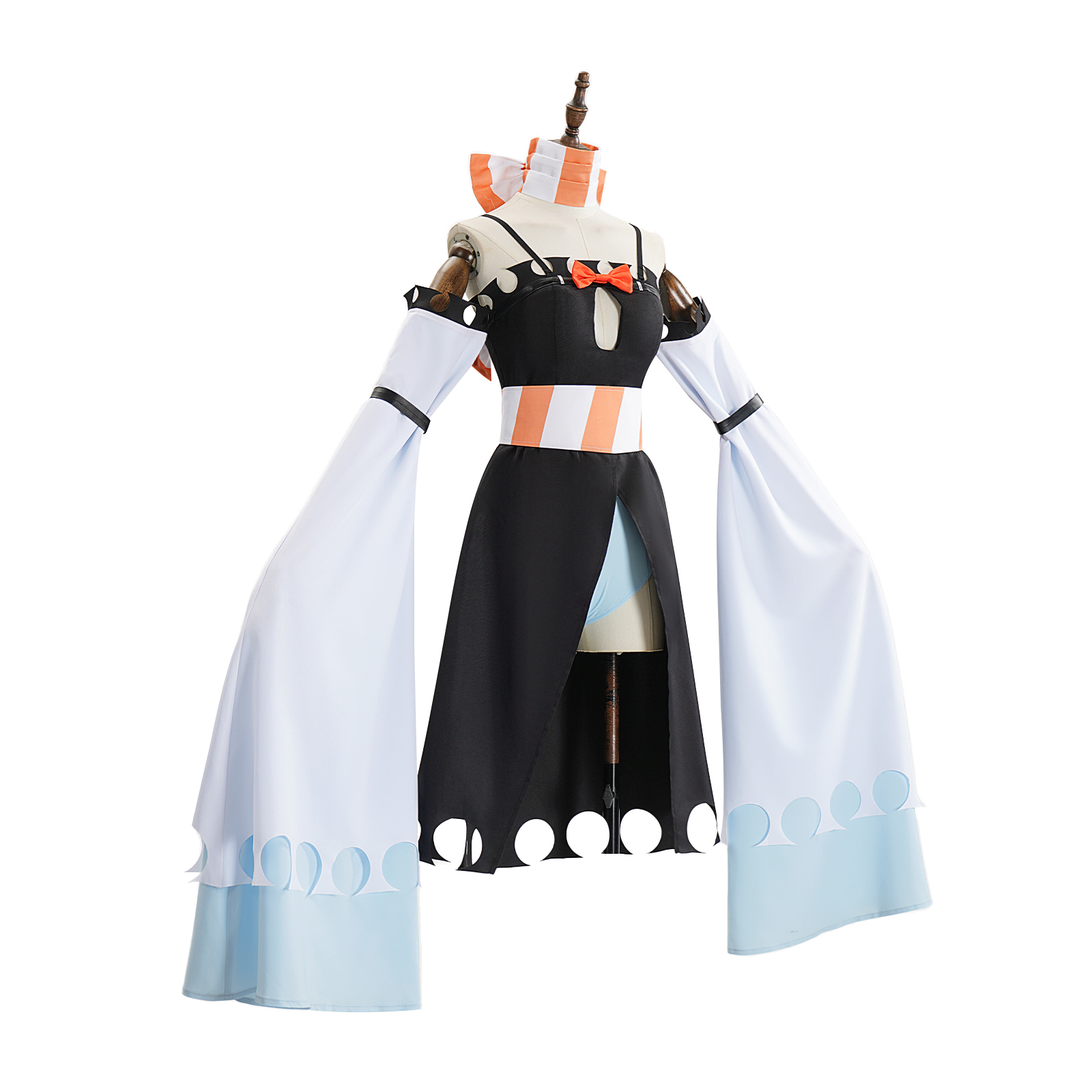 Gachiakuta  Amo Women Black Outfit Halloween Carnival Cosplay Costume