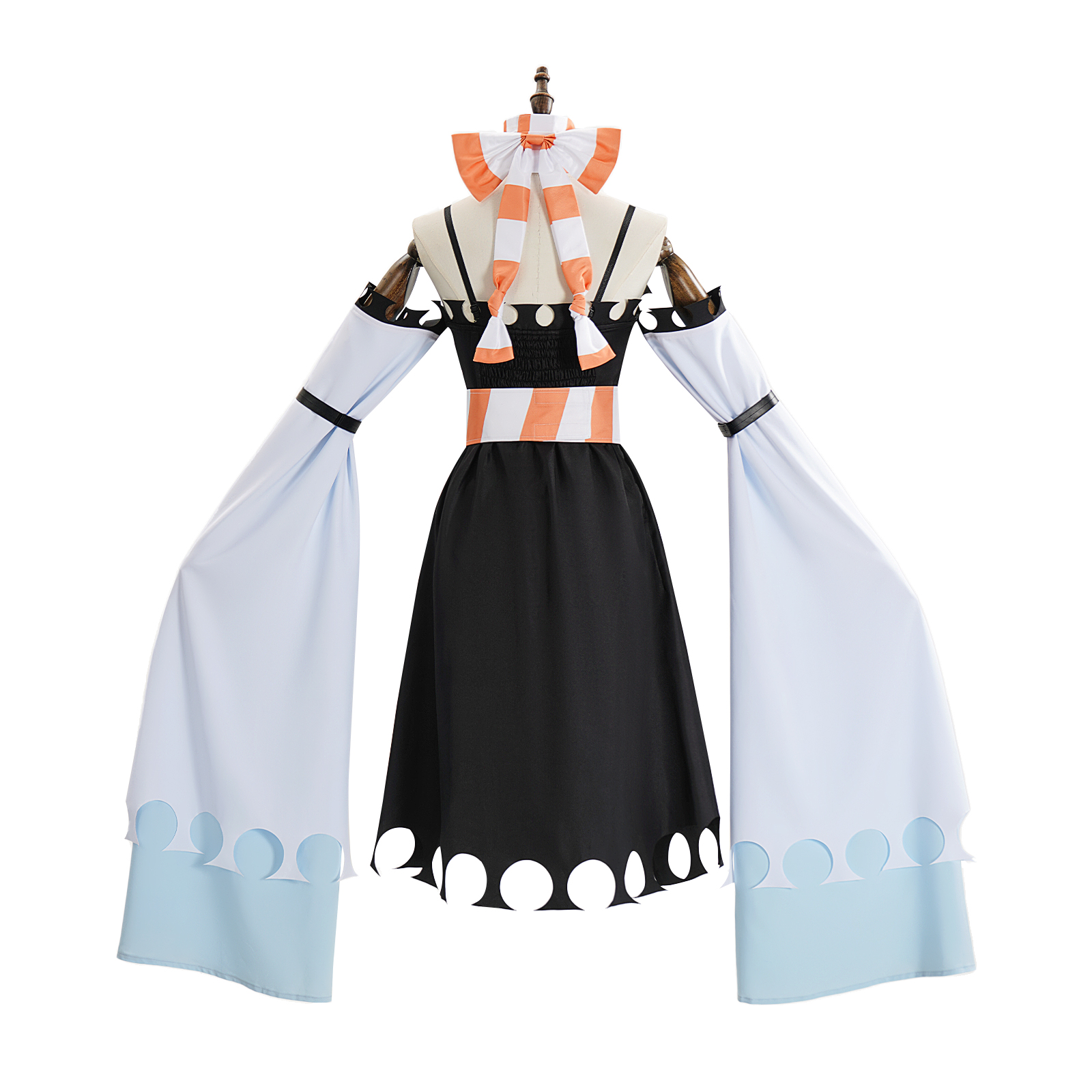 Gachiakuta  Amo Women Black Outfit Halloween Carnival Cosplay Costume
