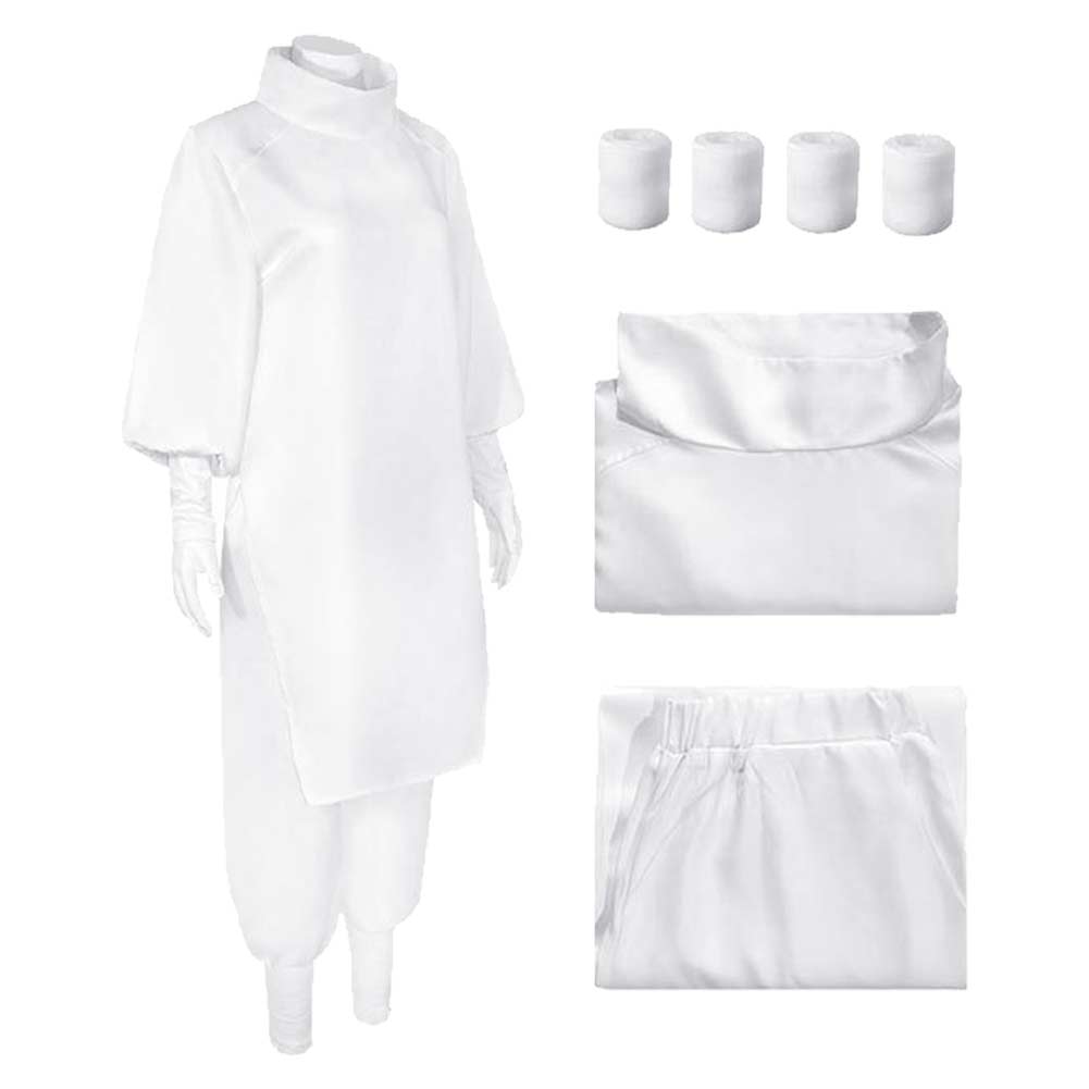 Hajime Kashimo White Outfit  Halloween Carnival Cosplay Costume