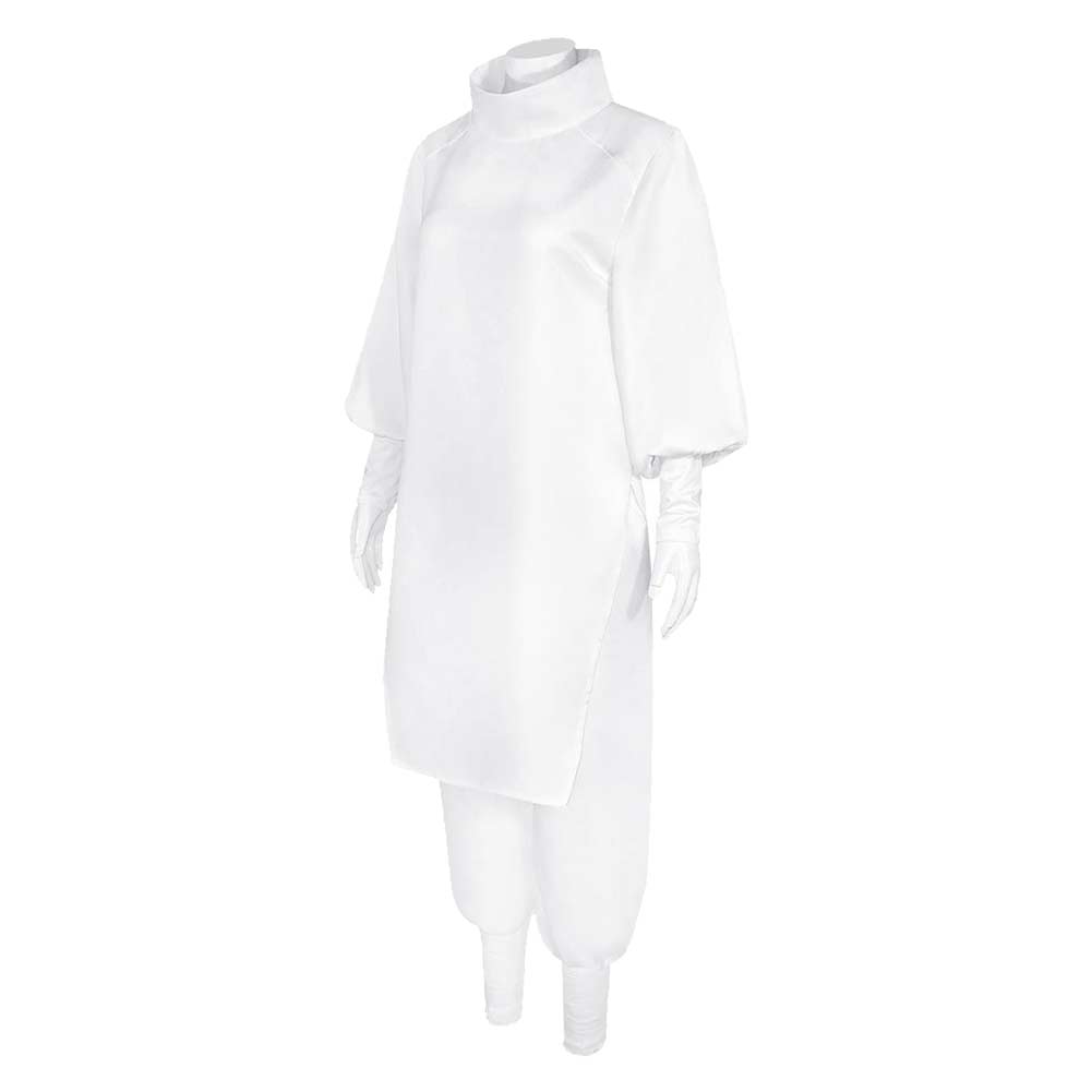 Hajime Kashimo White Outfit  Halloween Carnival Cosplay Costume