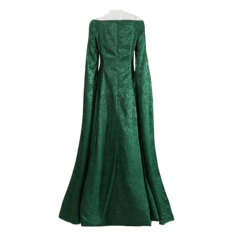 House of the Dragon Season 3 Alicent Hightower Women Green Dress Halloween Carnival Cosplay Costume