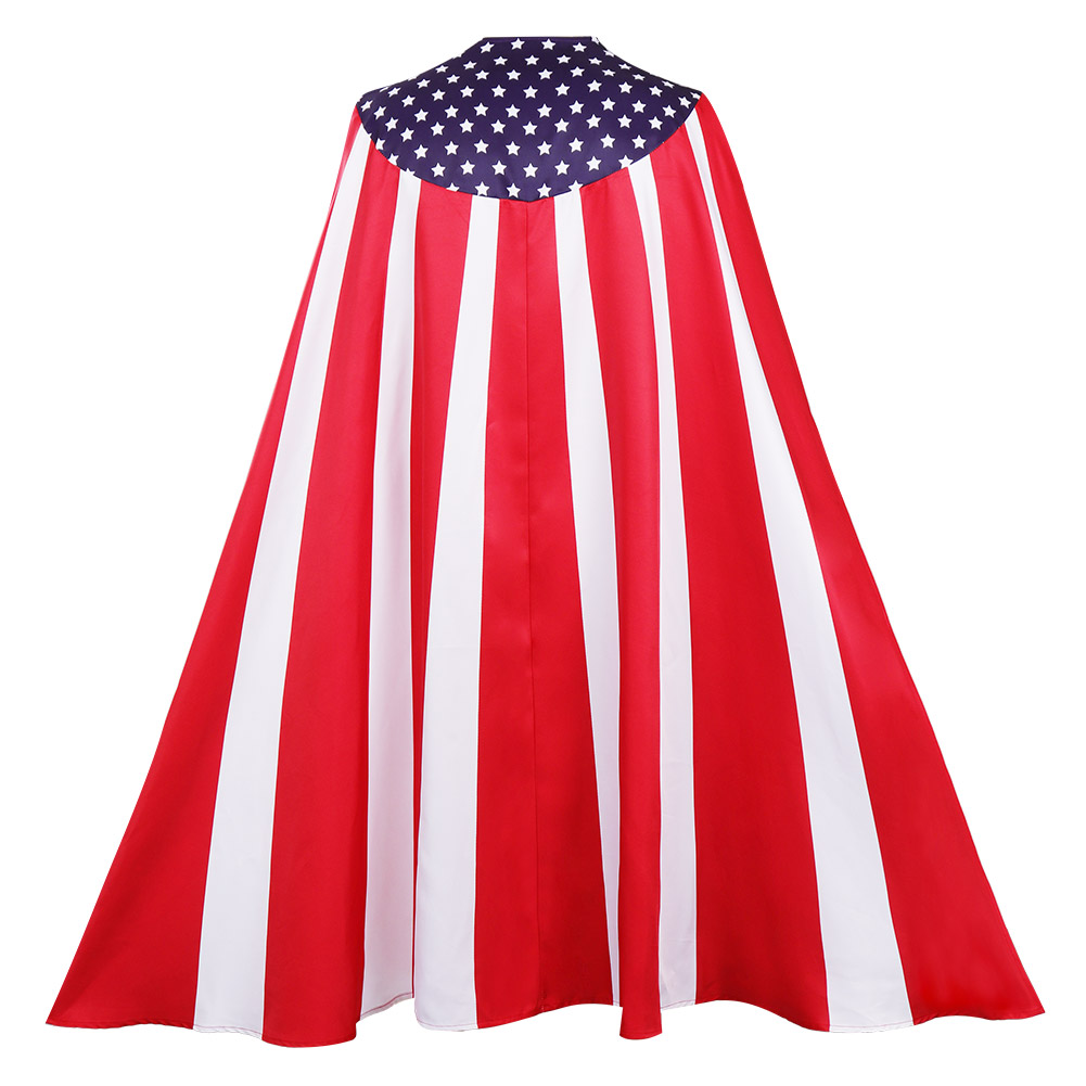 The Boys Homelander Cosplay Costume Cloak Halloween Carnival Suit