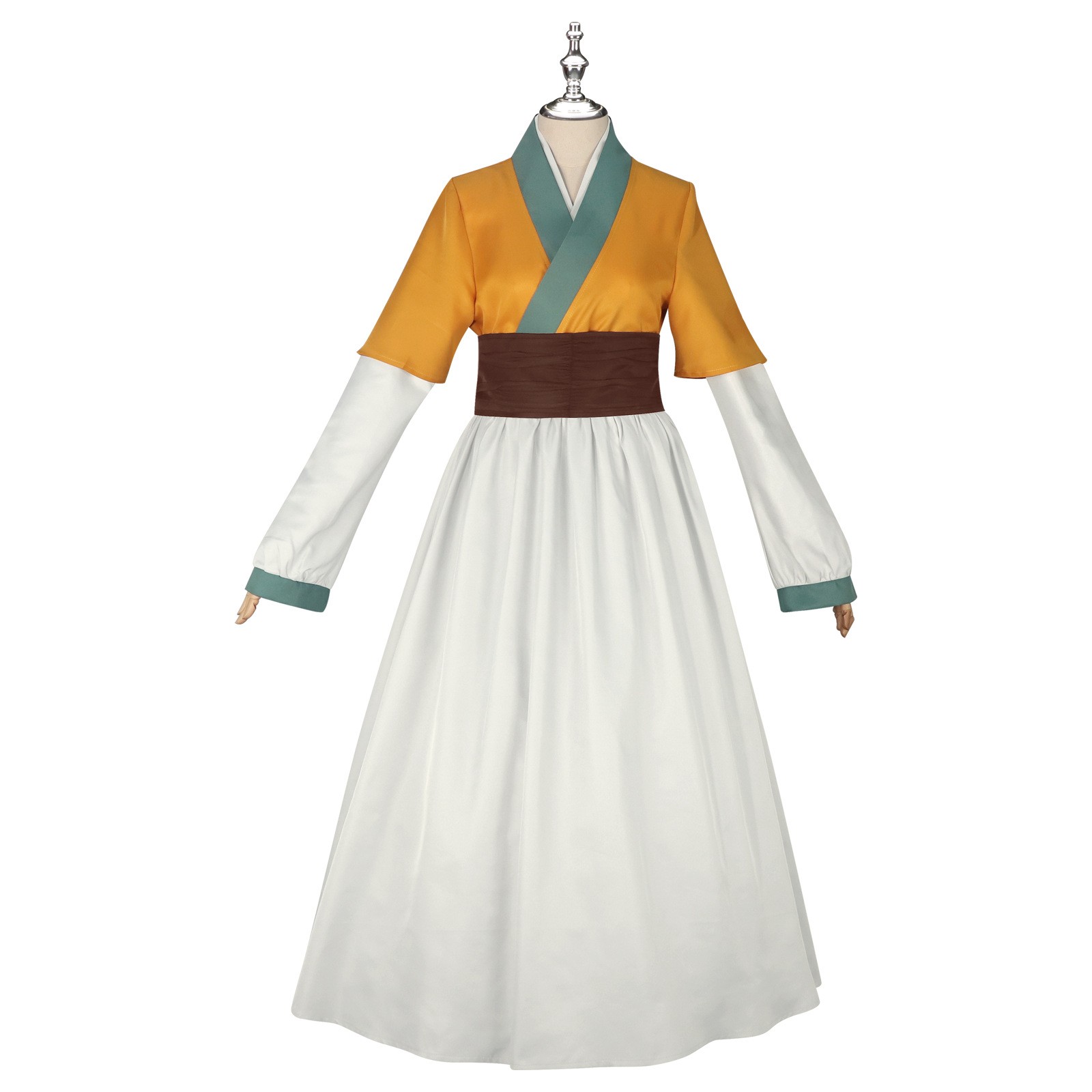 The Apothecary Diaries Season 2 Shisui Women Yellow Maid Dress Hanfu Outfits Carnival Party Cosplay Costume