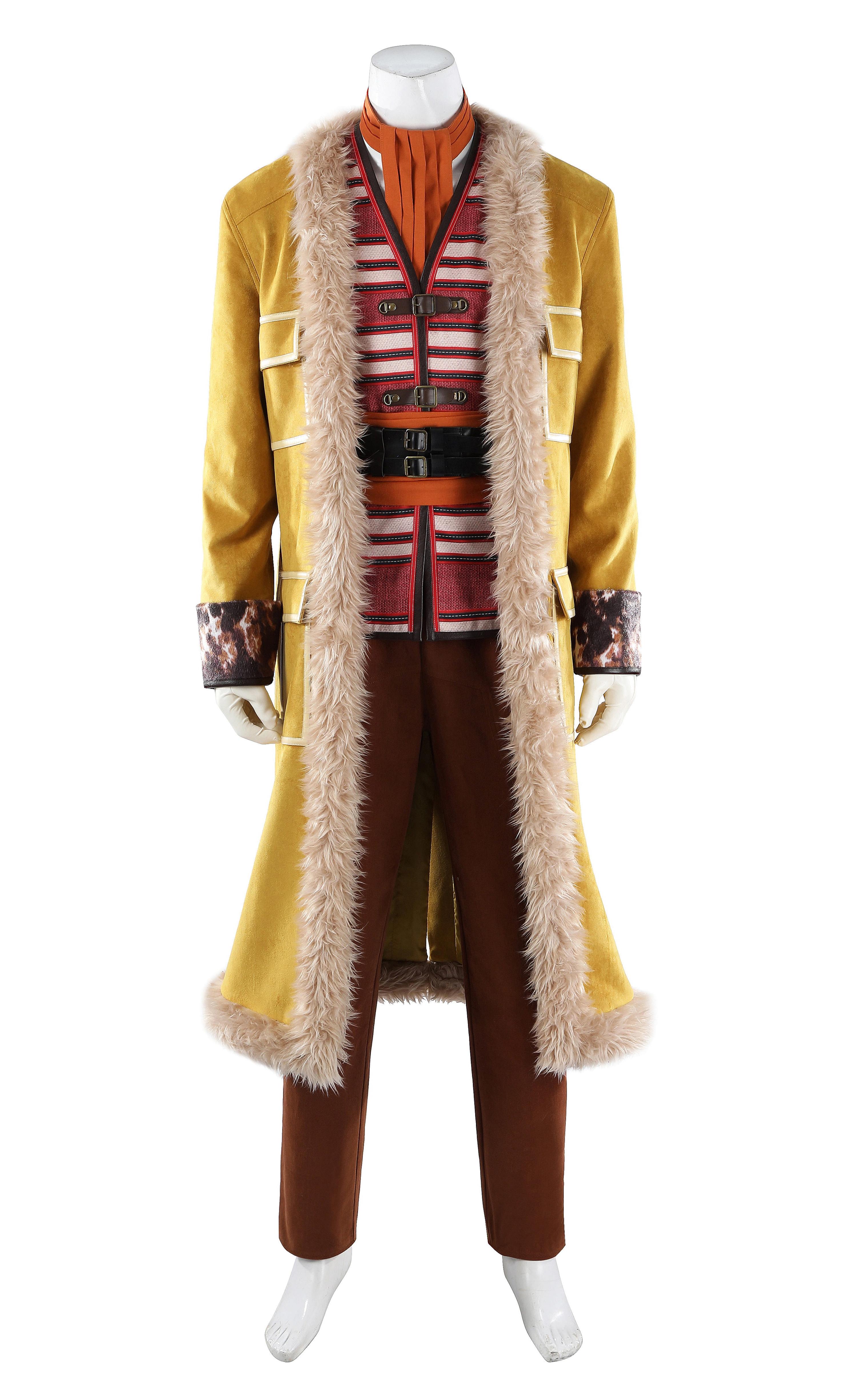 Buggy Brown Trench Coat Outfit Halloween Carnival Cosplay Costume