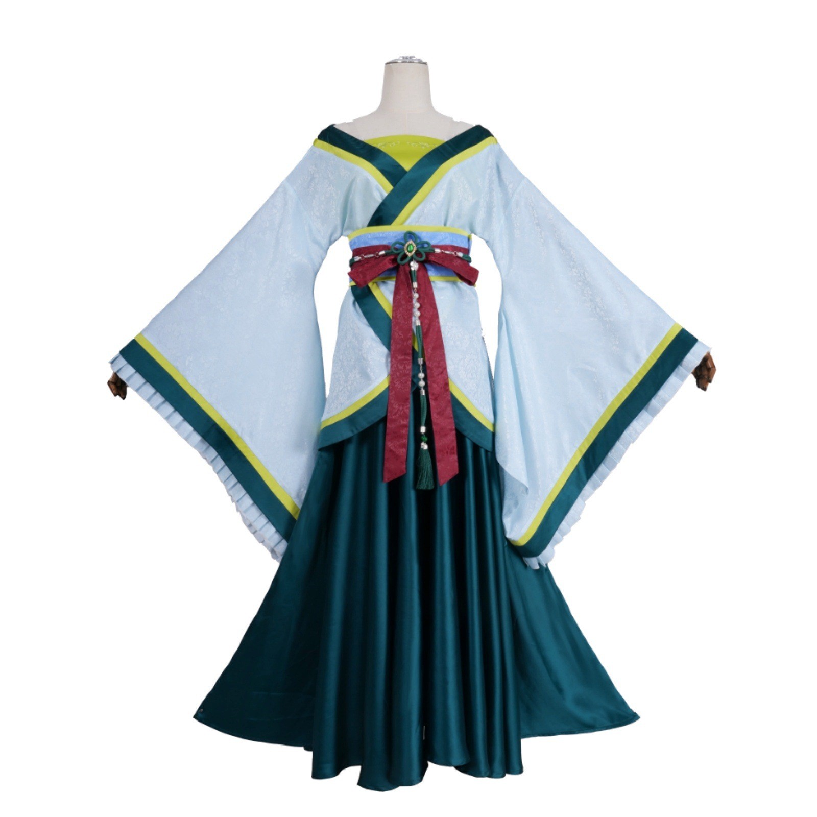 The Western Capital Arc Maomao Women Blue Hanfu Outfits Halloween Carnival Cosplay Costume
