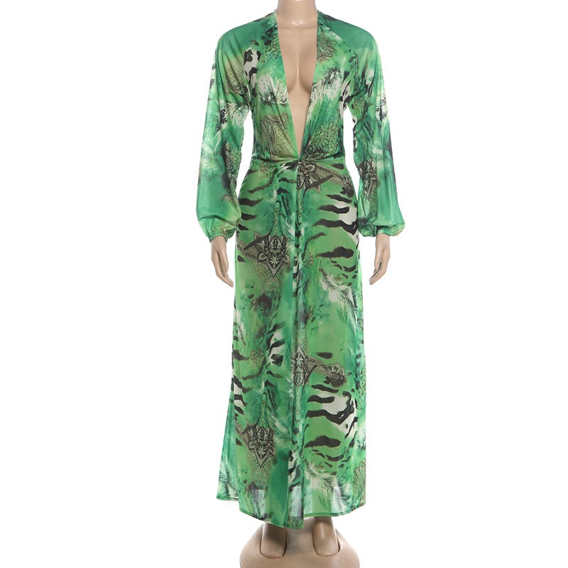 Off Campus Allie Haye Women Green Dress Outfits Halloween Carnival Cosplay Costume