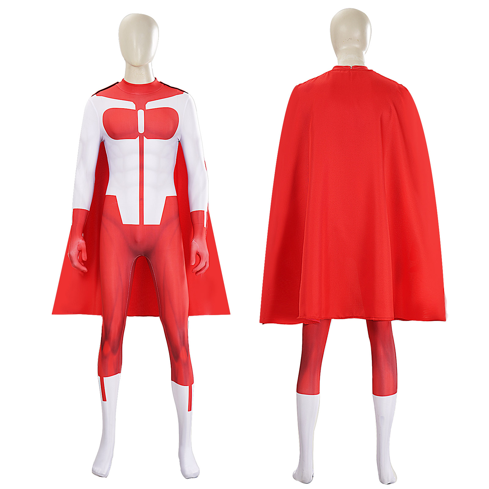 Invincible Omni-Man Nolan Jumpsuit Outfits Halloween Carnival Cosplay Costume