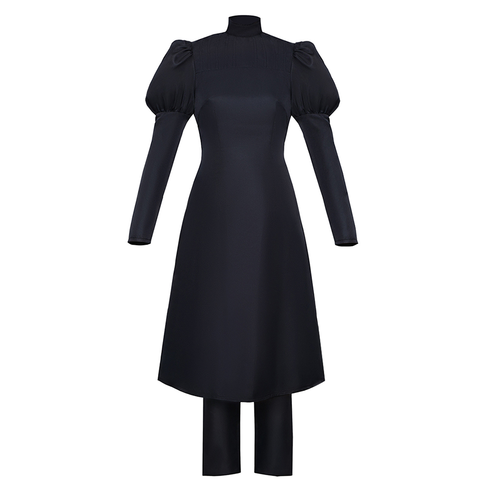 Mei Mei Women Black Outfit Halloween Carnival Cosplay Costume