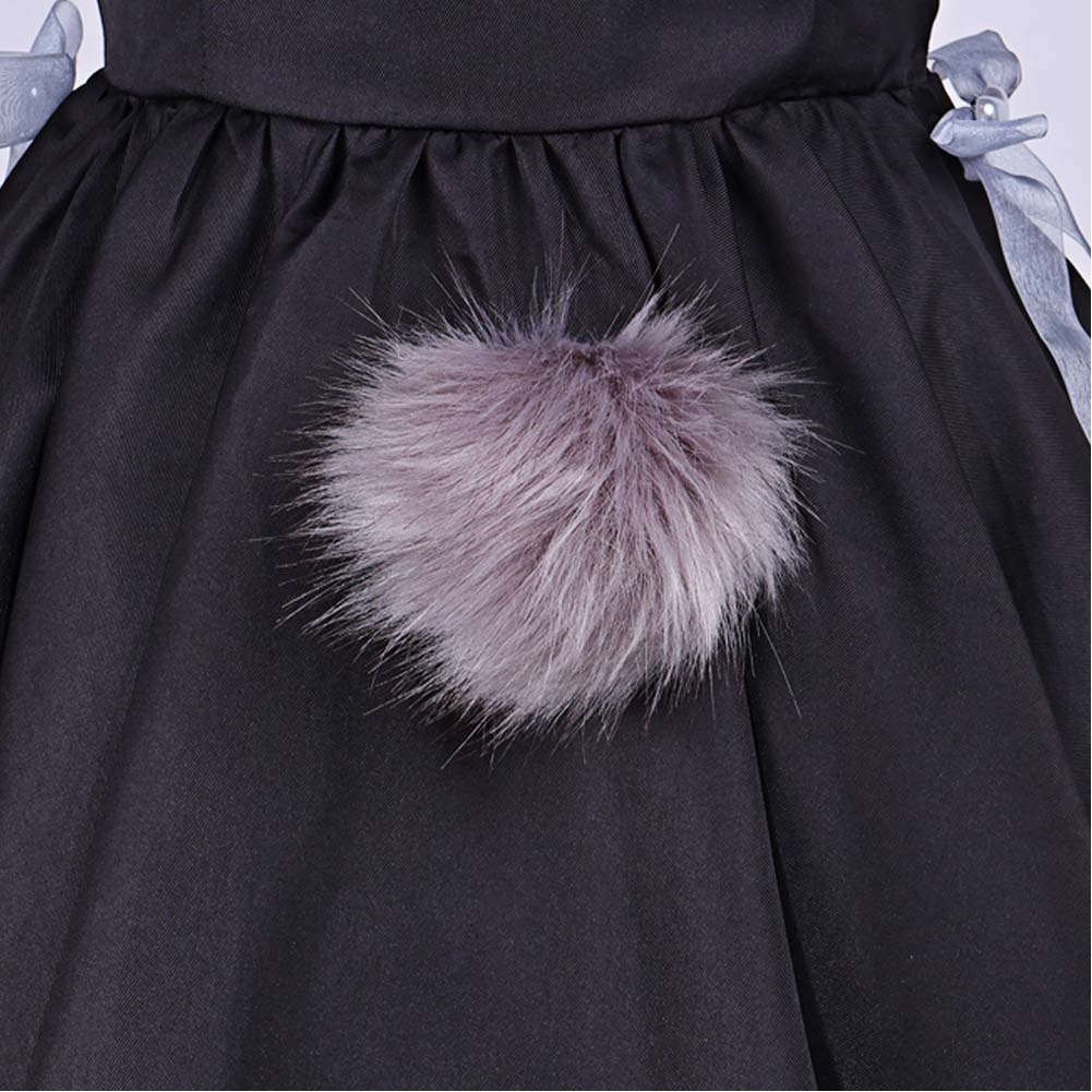 Alien Stage Sua Black Bunny Girl Dress Outfits Halloween Carnival Cosplay Costume