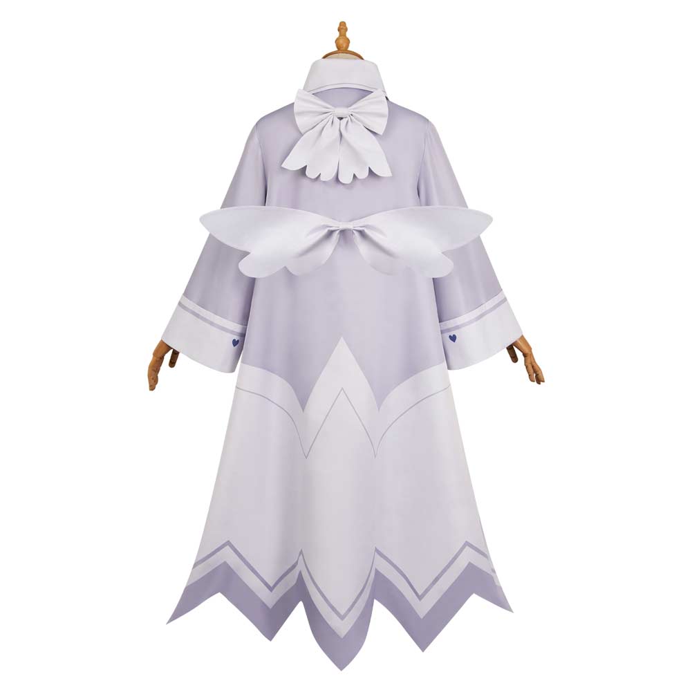 Hazbin Hotel Season 2 Adam White Outfit Cosplay Costume Halloween Carnival