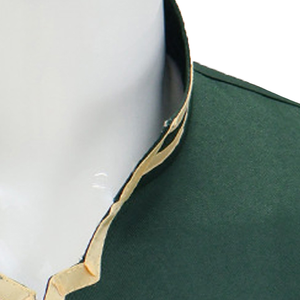 Dead Account Souji Enishiro Dark Green Outfit Halloween Carnival Cosplay Costume