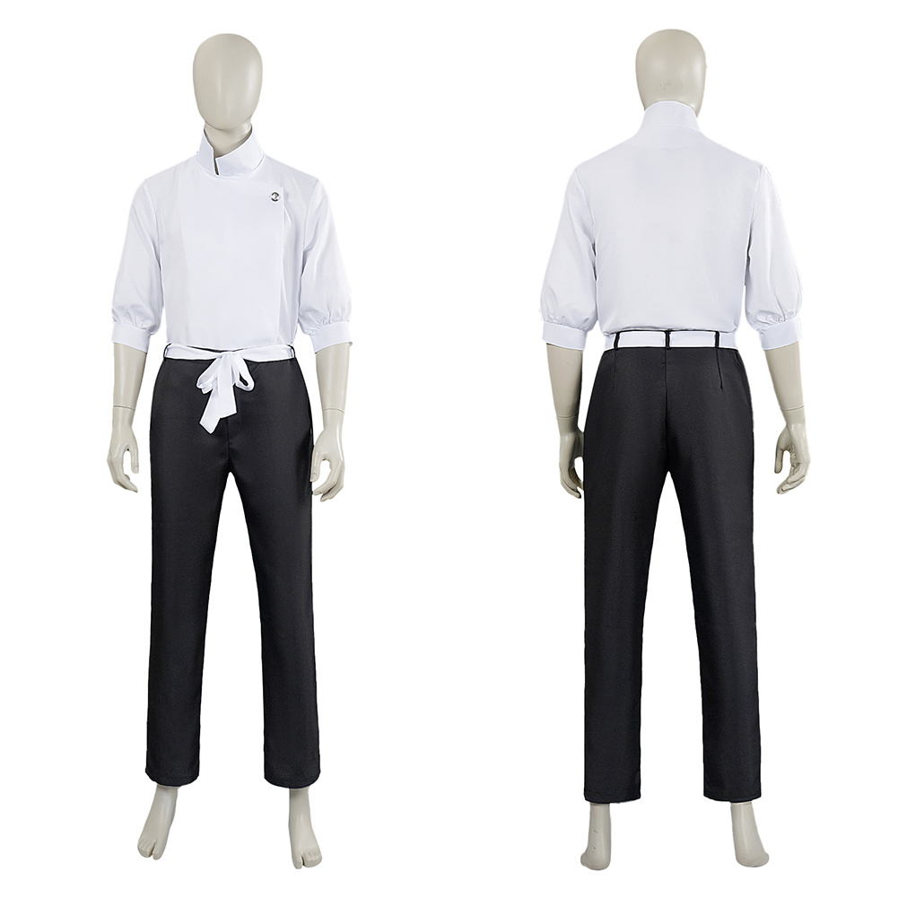 Yuta Okkotsu White Suit Outfits Halloween Carnival Cosplay Costume