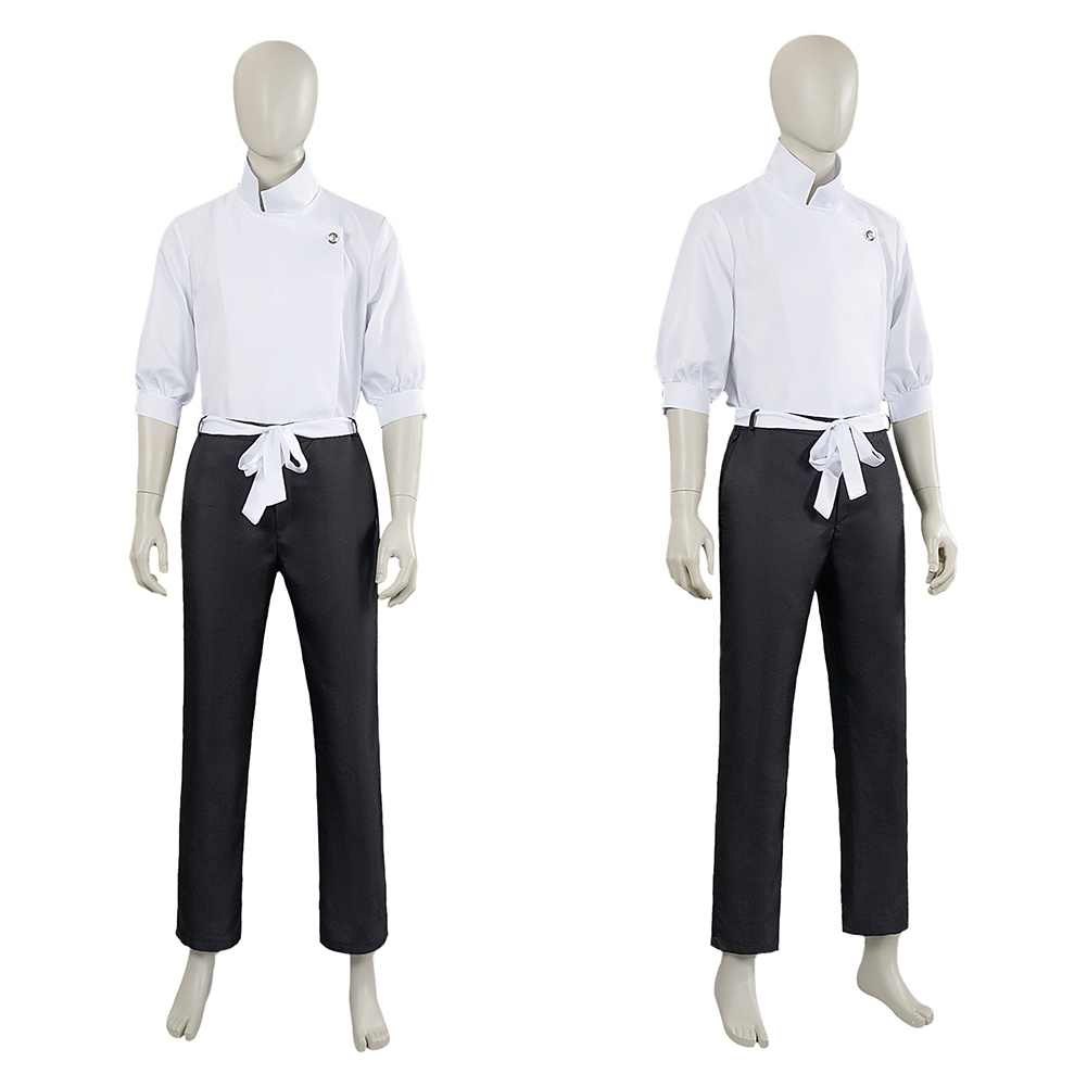 Yuta Okkotsu White Suit Outfits Halloween Carnival Cosplay Costume