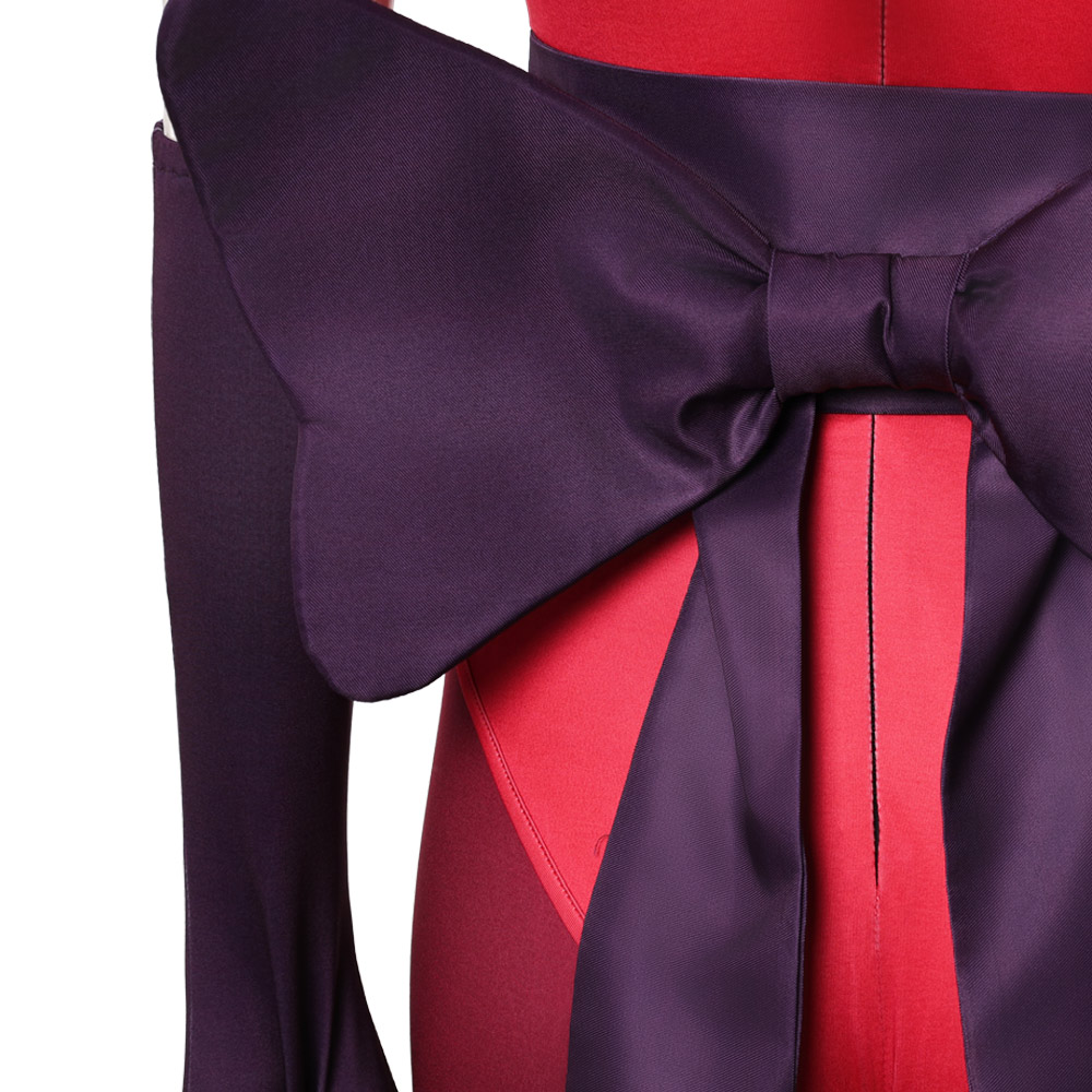 Hazbin Hotel Season 2 Kitty Red Clown Knit Set Outfit Halloween Carnival Cosplay Costume