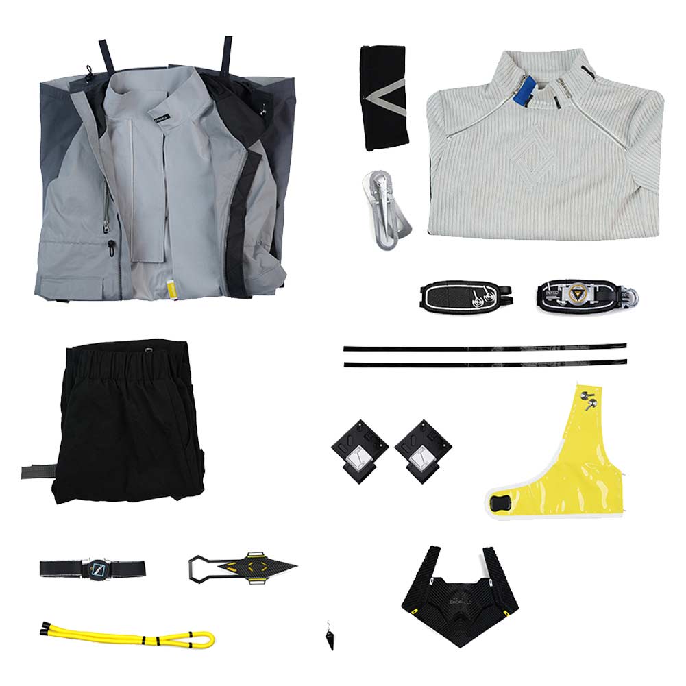 Arknights Male Endministrator Outfit Halloween Carnival Cosplay Costume