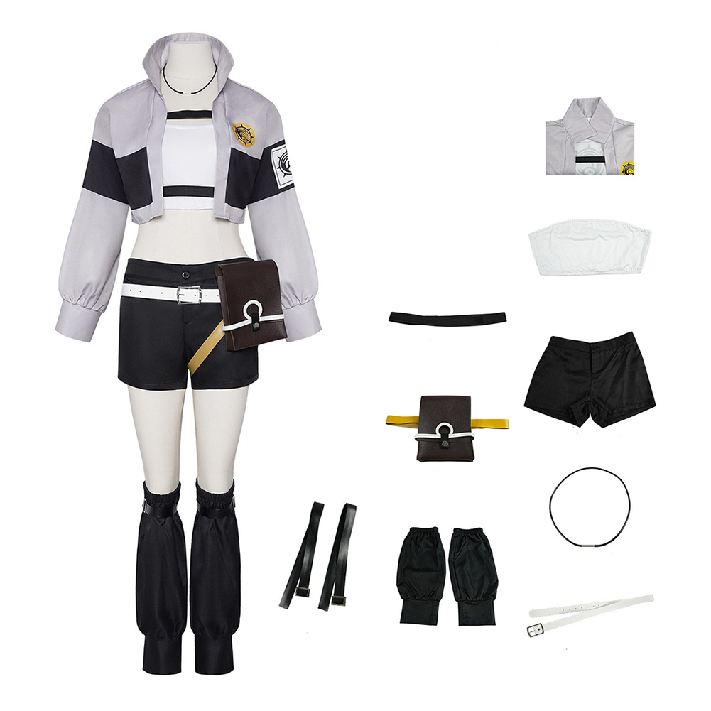 GACHIAKUTA Riyo Reaper Women Outfits Halloween Carnival Cosplay Costume