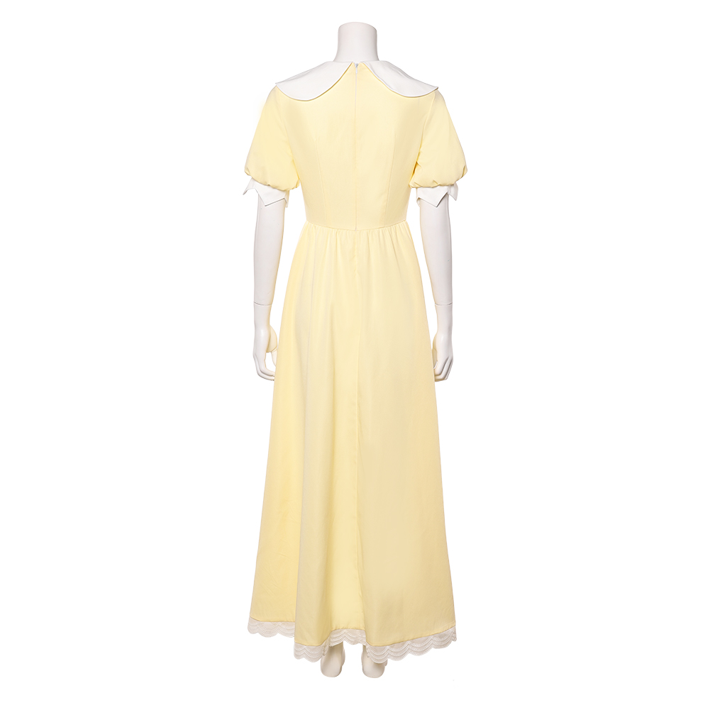 Hazbin Hotel Season 2 Husk Light Yellow Dress Halloween Carnival Cosplay Costume