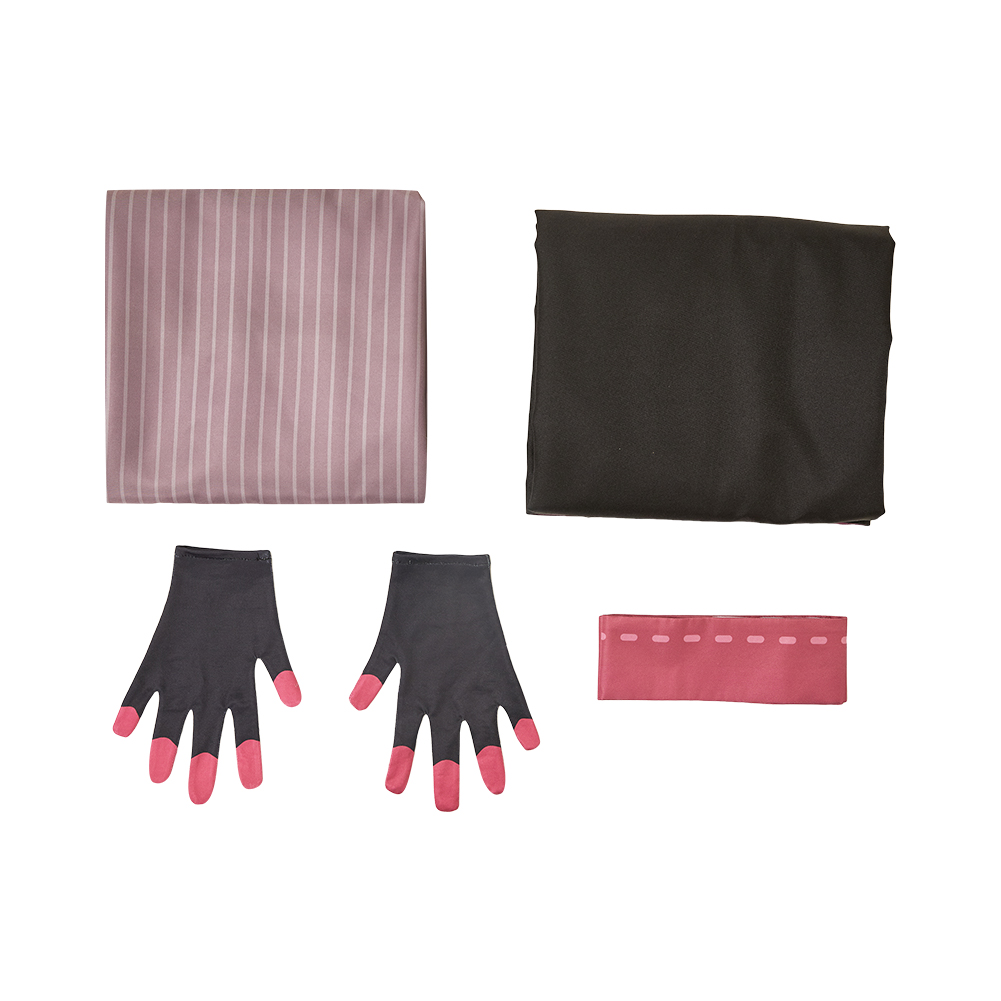 Hazbin Hotel Season 2 Alastor Black Kimono Outfit Cosplay Costume Halloween Carnival