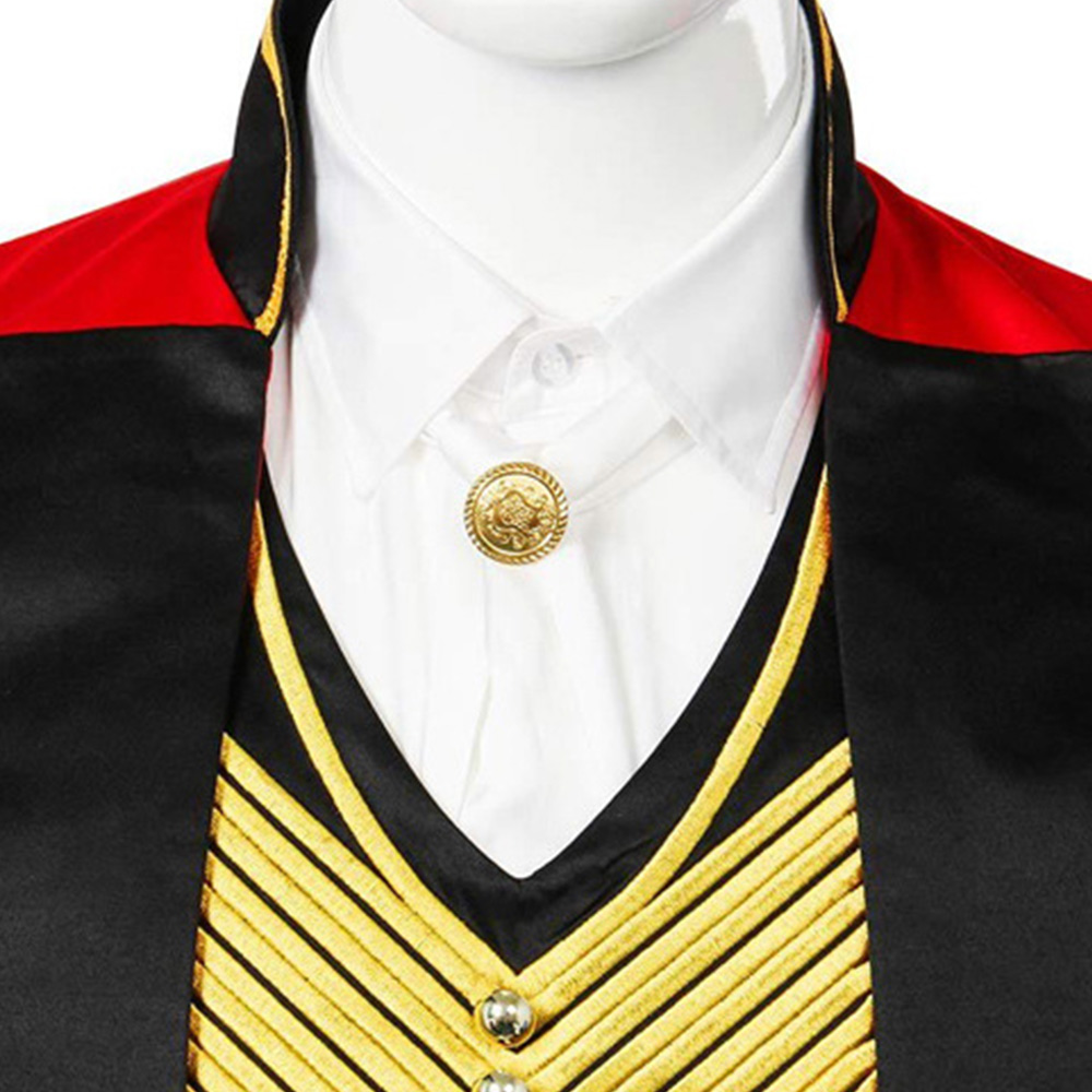The Greatest Showman P.T. Barnum Red Outfit Halloween Carnival Cosplay Costume