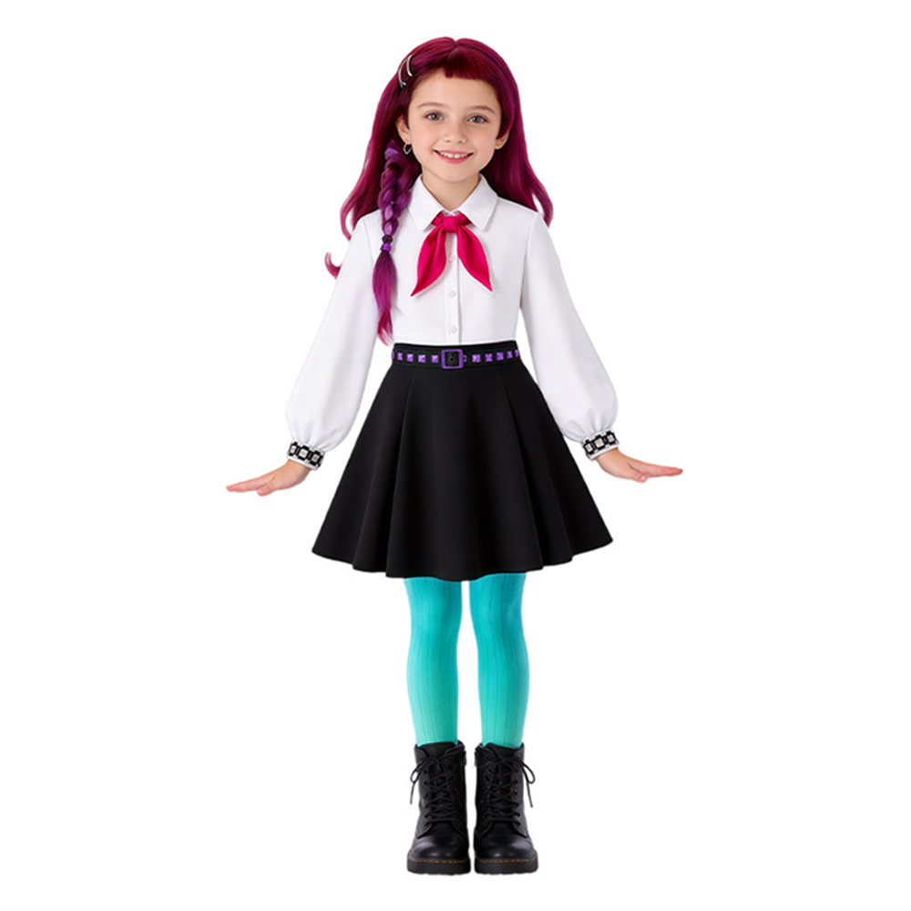 Girls' School Uniform for Children Outfits Halloween Carnival Cosplay Costume