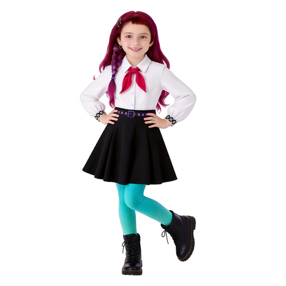 Girls' School Uniform for Children Outfits Halloween Carnival Cosplay Costume