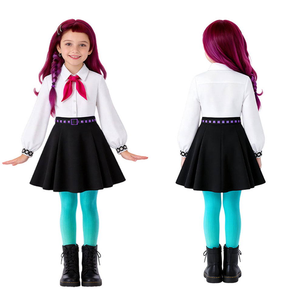 Girls' School Uniform for Children Outfits Halloween Carnival Cosplay Costume