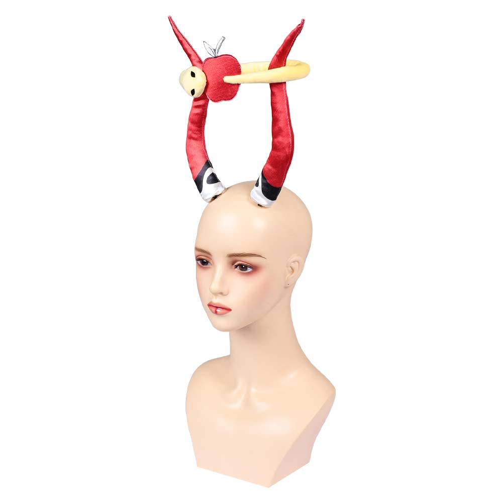 Hazbin Hotel Season 2 Lucifer Red Demon Headgear Outfit Halloween Carnival Cosplay Costume