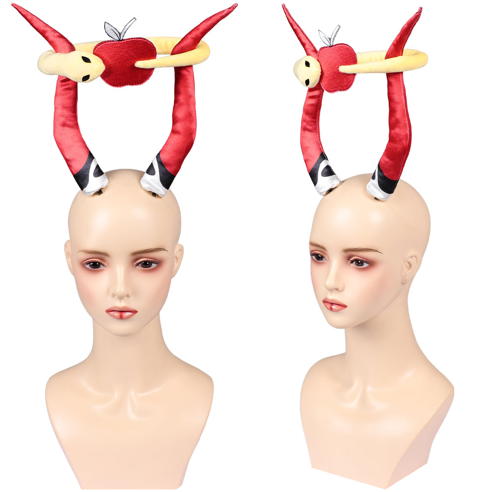 Hazbin Hotel Season 2 Lucifer Red Demon Headgear Outfit Halloween Carnival Cosplay Costume