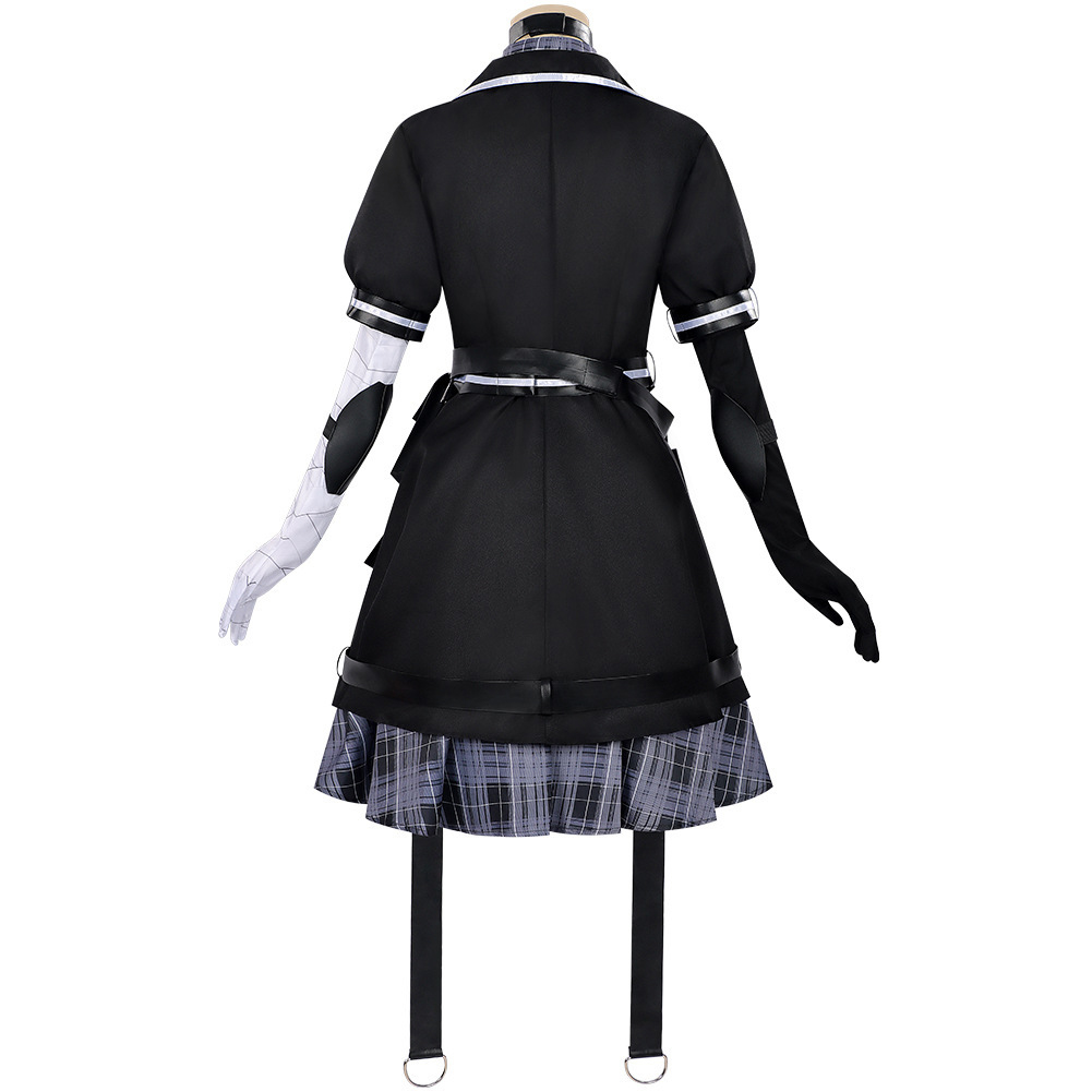 Magical Girl Witch Trials Tachibana Sherry Black Uniform Outfit Halloween Carnival Cosplay Costume