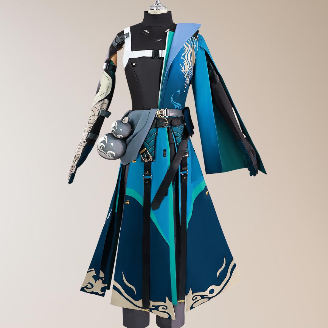 Wuthering Waves Jiyan Fullset Outfits Halloween Carnival Cosplay Costume