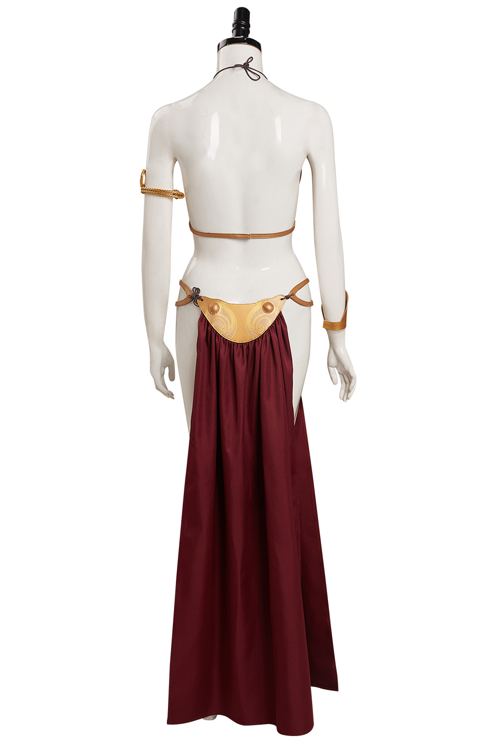 Movie Leia Metal Cosplay Costume Outfits Halloween Carnival Suit