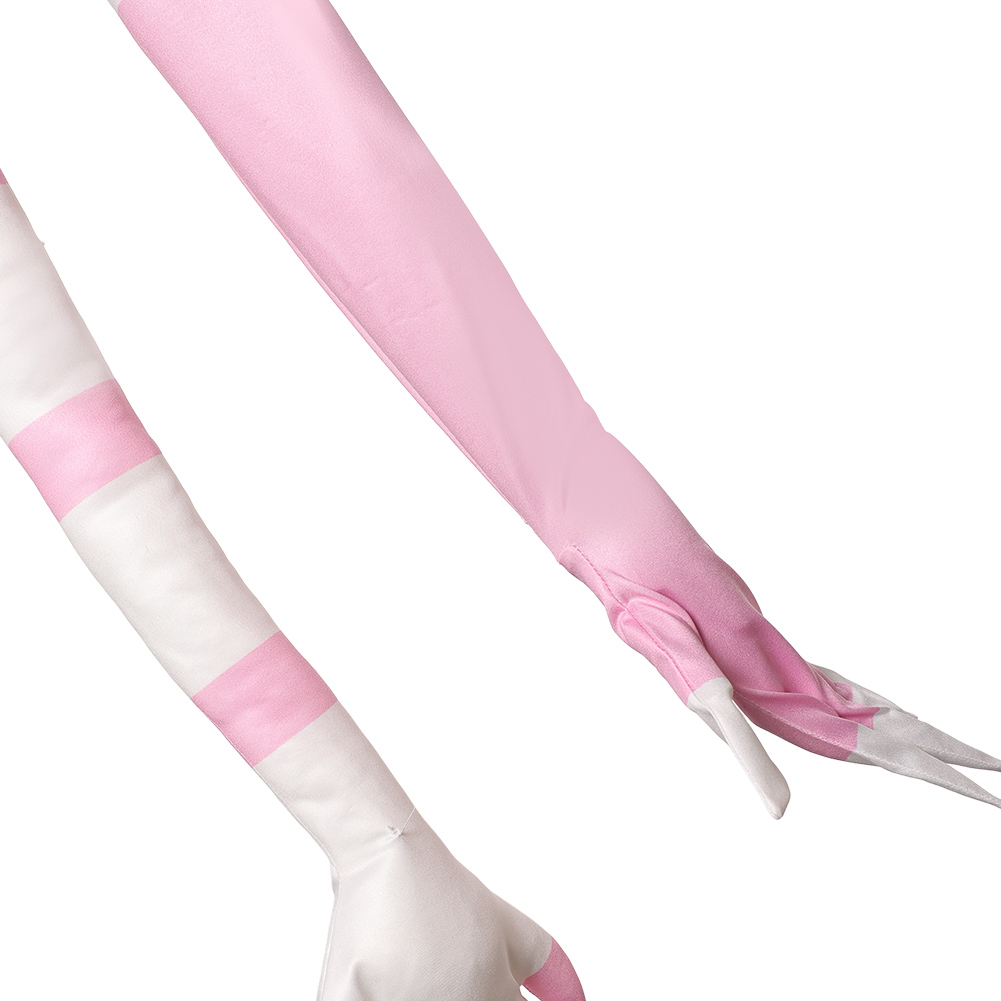 Hazbin Hotel Season 2 Angel Dust Pink White Outfit Milk Silk Halloween Carnival Cosplay Costume 