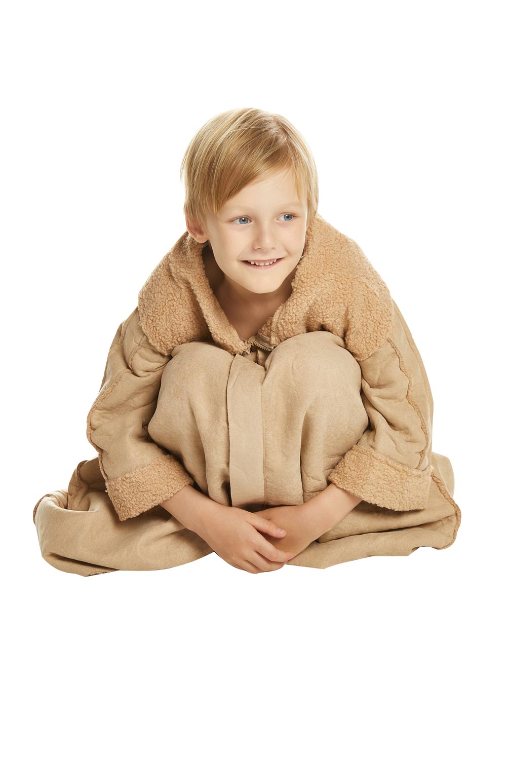 TV The Mando -Baby Yoda Robe Hat Outfits Halloween Carnival Suit Cosplay Costume For Kids