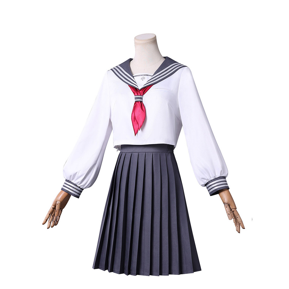 Silent Hill Hinako Shimizu White Uniform Women Outfit Halloween Carnival Cosplay Costume