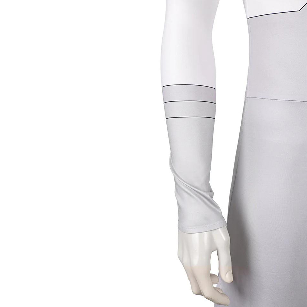 Invincible Mark Grayson Gray Hooded Jumpsuit Outfits Halloween Carnival Cosplay Costume