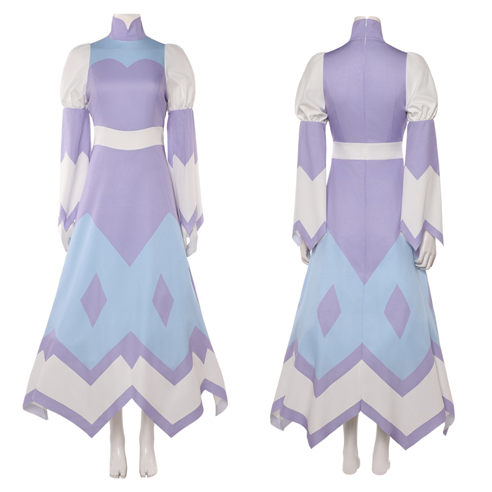 Hazbin Hotel Season 2 Sera White Outfit Halloween Carnival Cosplay Costume 