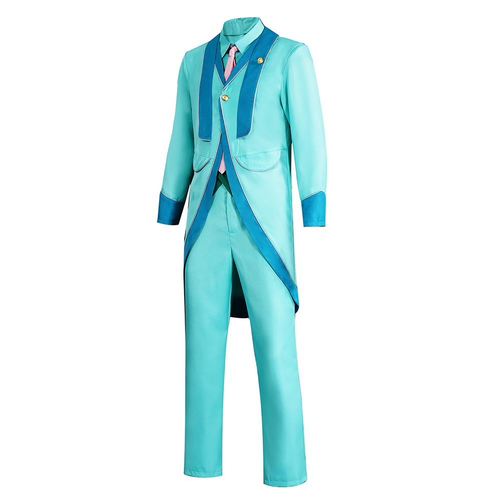 Wicked:For Good The Wizard of Oz Light Blue Suit Outfit Halloween Carnival Cosplay Costume
