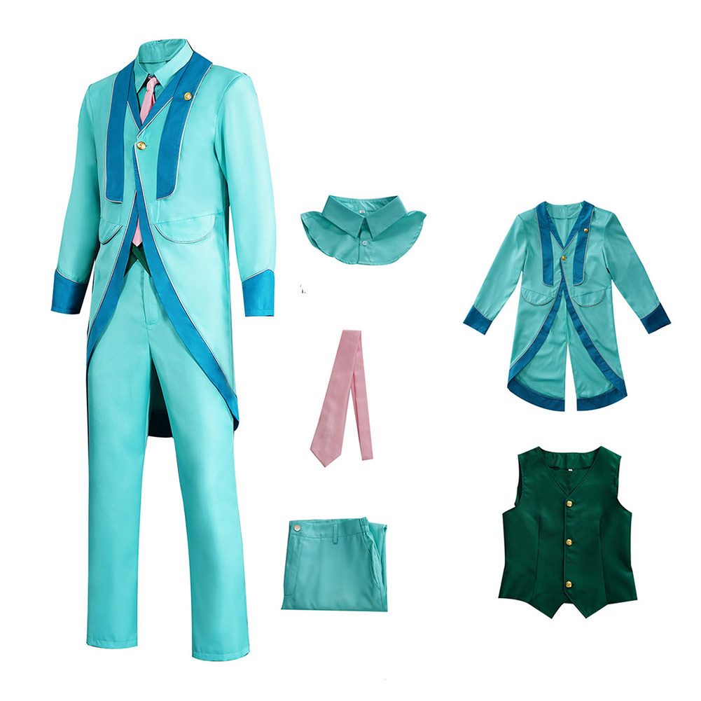 Wicked:For Good The Wizard of Oz Light Blue Suit Outfit Halloween Carnival Cosplay Costume