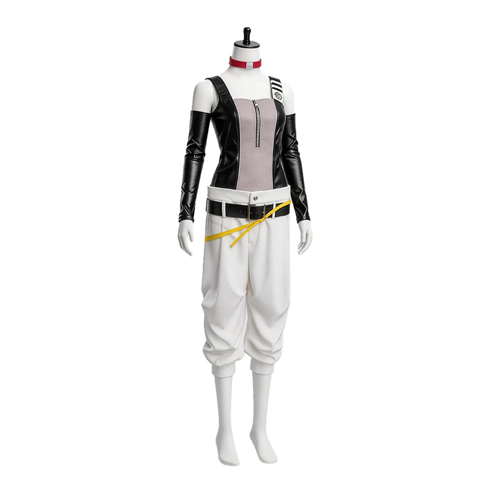 GACHIAKUTA Semiu Grier Women White Outfit Halloween Carnival Cosplay Costume
