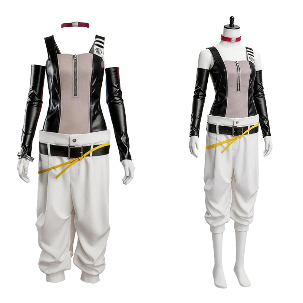 GACHIAKUTA Semiu Grier Women White Outfit Halloween Carnival Cosplay Costume
