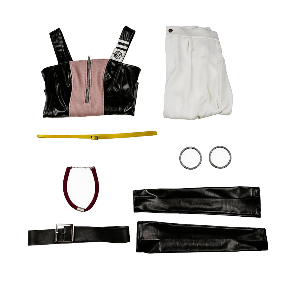 GACHIAKUTA Semiu Grier Women White Outfit Halloween Carnival Cosplay Costume