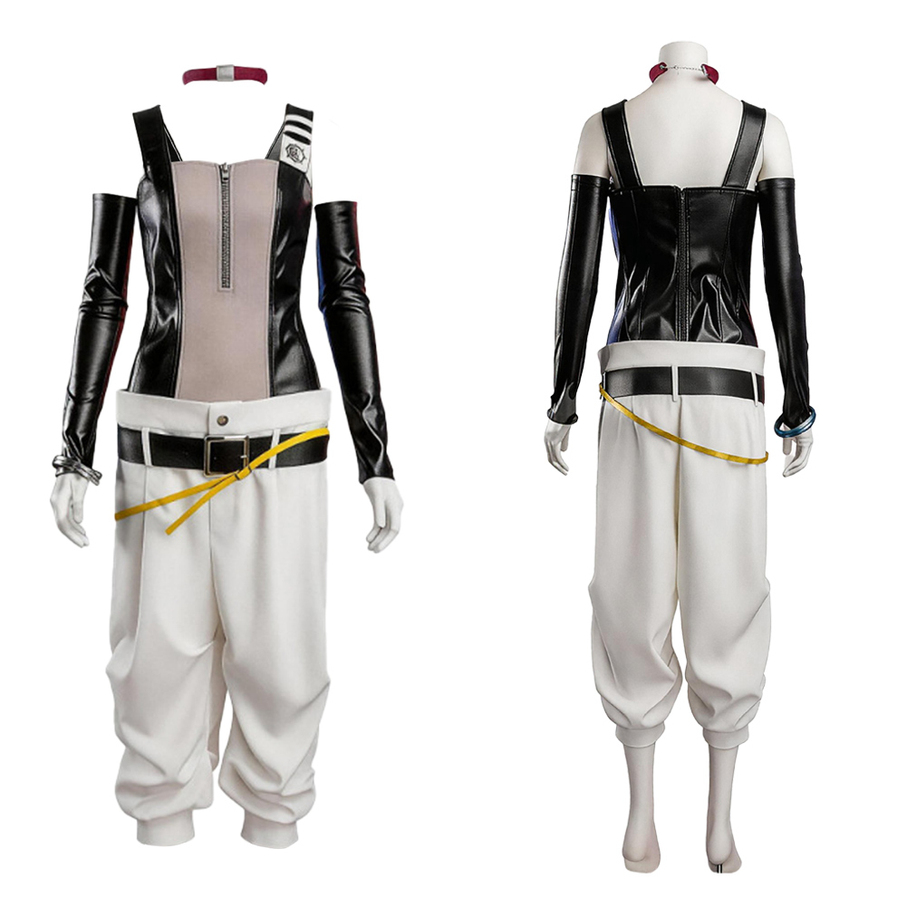 GACHIAKUTA Semiu Grier Women White Outfit Halloween Carnival Cosplay Costume