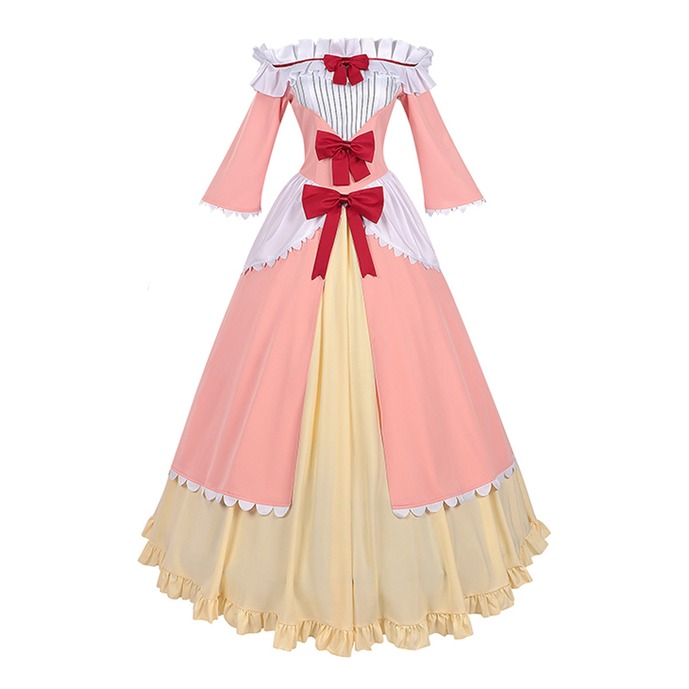 Always a Catch Maria Annunziata Women Pink Dress Outfits Halloween Carnival Cosplay Costume