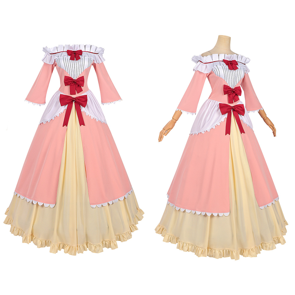 Always a Catch Maria Annunziata Women Pink Dress Outfits Halloween Carnival Cosplay Costume
