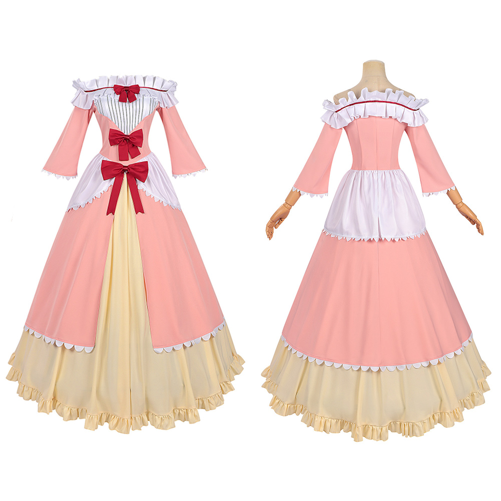 Always a Catch Maria Annunziata Women Pink Dress Outfits Halloween Carnival Cosplay Costume