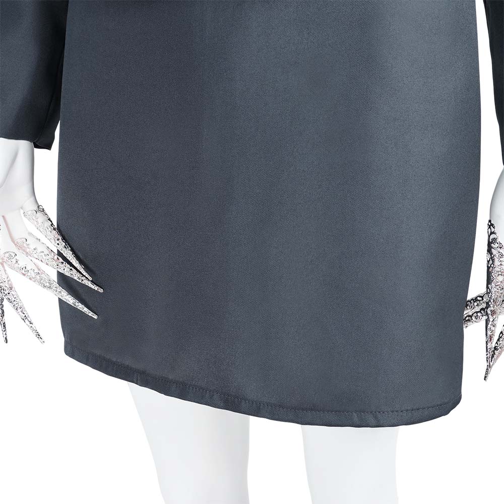 Nosferatu Lucy Harker Grey Uniform Outfit Halloween Carnival Cosplay Costume