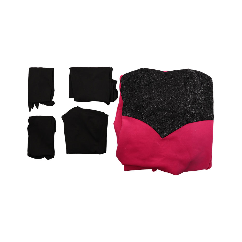 Hazbin Hotel Season 2 Angel Dust Pink Sequined Dress Outfit Halloween Carnival Cosplay Costume